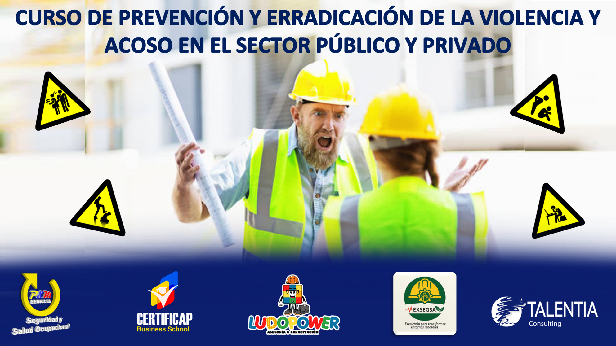 CURSO DE PREVENCIÓN DE DISCRIMINACIÓN, VIOLENCIA Y ACOSO LABORAL
