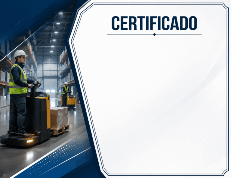 CURSO DE USO SEGURO DE TRANSPALETAS ELÉCTRICAS – Hombre a Bordo